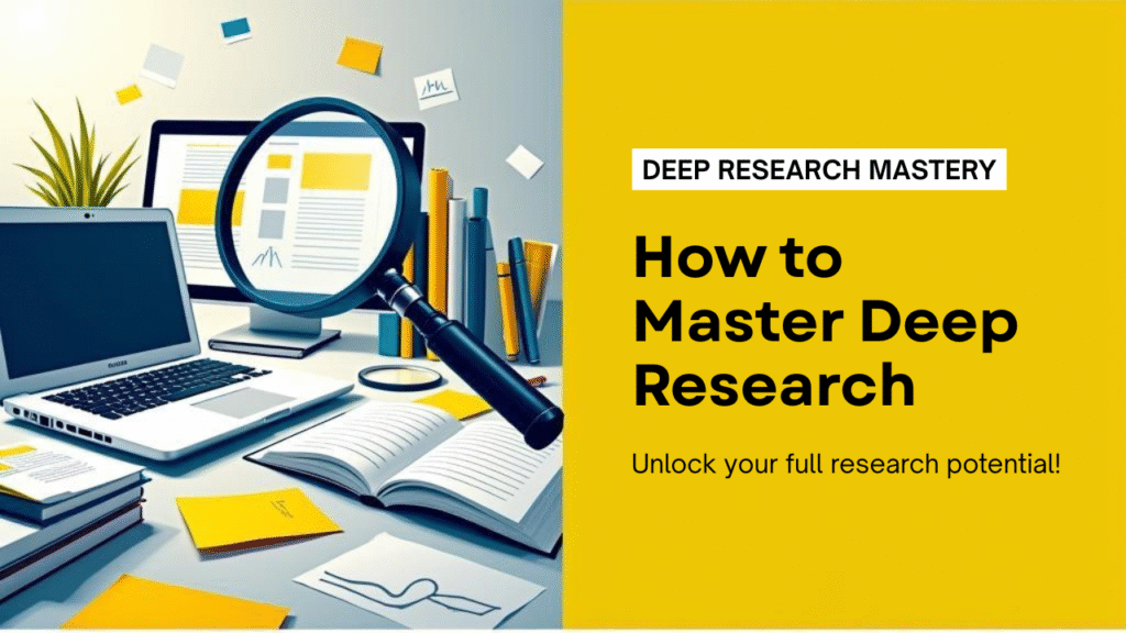 Deep Research with ChatGPT
